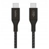 Outlet Kabel Belkin USB typ C - USB typ C 240W 1 m oplot nylonowy czarny
