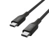 Outlet Kabel Belkin USB typ C - USB typ C 240W 1 m oplot nylonowy czarny