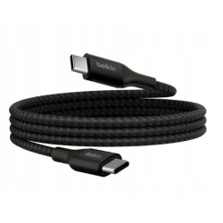 Outlet Kabel Belkin USB typ C - USB typ C 240W 1 m oplot nylonowy czarny