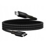 Outlet Kabel Belkin USB typ C - USB typ C 240W 1 m oplot nylonowy czarny