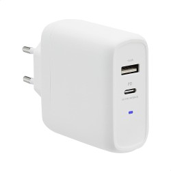 Outlet AMAZON BASICS SZYBKA ŁADOWARKA USB-A USB-C 63W BIAŁA ZASILACZ