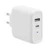 Outlet AMAZON BASICS SZYBKA ŁADOWARKA USB-A USB-C 63W BIAŁA ZASILACZ