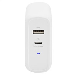 Outlet AMAZON BASICS SZYBKA ŁADOWARKA USB-A USB-C 63W BIAŁA ZASILACZ