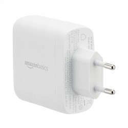 Outlet AMAZON BASICS SZYBKA ŁADOWARKA USB-A USB-C 63W BIAŁA ZASILACZ