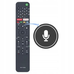 Pilot Sony RMF-TX500E do modeli Bravia KD-55XH90 65XH95 55AG9 75XH92