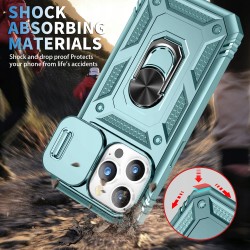 Outlet Etui do iPhone 14 Pro Max 6,7" zielone, odporne na upadki, ochrona