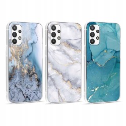 Outlet Zestaw 3 etui Xylota do Samsung Galaxy A25 5G 6,5" marmur