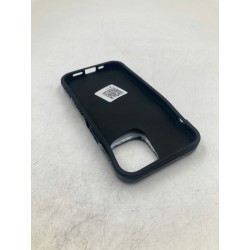 Outlet Etui iPhone 12/12 Pro Koronka Retro Czarny