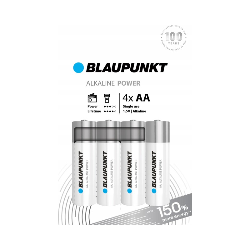 Outlet Bateria alkaliczna Blaupunkt AA (R6) 4 szt.