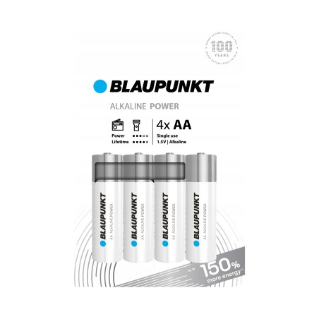 Outlet Bateria alkaliczna Blaupunkt AA (R6) 4 szt.