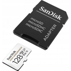 Outlet Karta pamięci SanDisk High Endurance microSDXC 128GB V30 100MB/s +