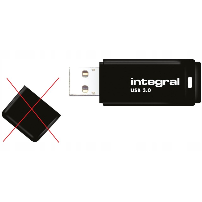 Outlet Pendrive Integral 12-44-94 1 TB USB 2.0/USB 3.0 czarny