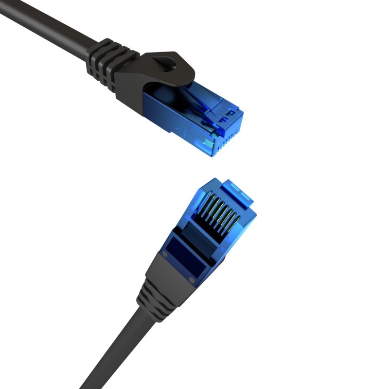 Outlet KABELDIREKT KABEL SIECIOWY 20 METRÓW CAT6/RJ45 czarny