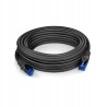 Outlet KABELDIREKT KABEL SIECIOWY 20 METRÓW CAT6/RJ45 czarny