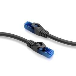 Outlet KABELDIREKT KABEL SIECIOWY 20 METRÓW CAT6/RJ45 czarny