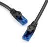 Outlet KABELDIREKT KABEL SIECIOWY 20 METRÓW CAT6/RJ45 czarny