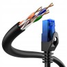 Outlet KABELDIREKT KABEL SIECIOWY 20 METRÓW CAT6/RJ45 czarny