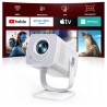 Outlet Projektor Mini 4K TOPTRO HDMI z Androidem 14 Wi-Fi BT Auto