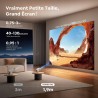 Outlet Projektor Mini 4K TOPTRO HDMI z Androidem 14 Wi-Fi BT Auto