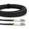 Outlet Kabel światłowodowy Elfcam OM3 LC-LC 20 m pancerny duplex