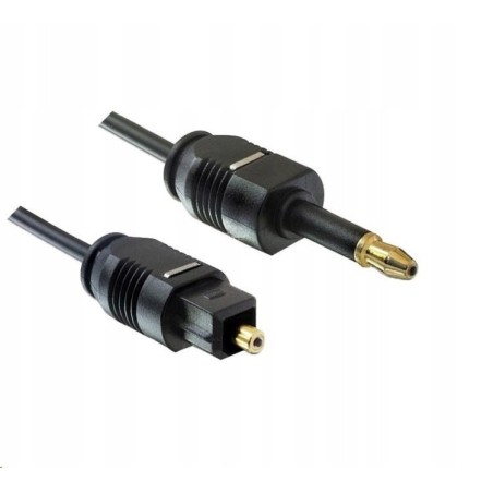 Outlet PREMIUMCORD kabel 3,5mm mini Toslink - Toslink 2m dł. OD: 2.2mm