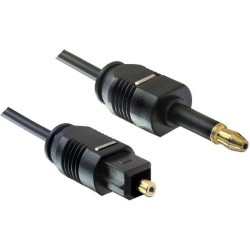 Outlet PREMIUMCORD kabel 3,5mm mini Toslink - Toslink 2m dł. OD: 2.2mm