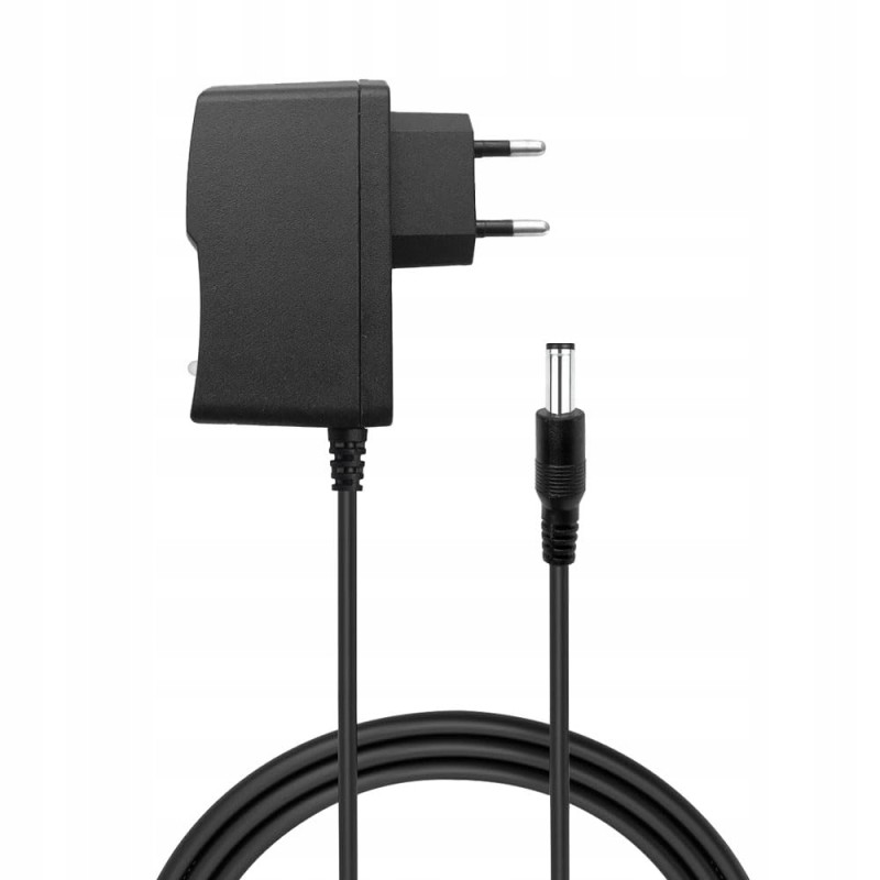 Outlet Zasilacz napięcie 12V 1A 5,5x2,1mm uniwersalny do LED CCTV router