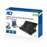 Outlet ACT AC8110 Podstawka chłodząca pod laptopa do 17.3 cali z