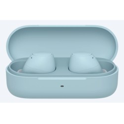 Outlet Słuchawki bezprzewodowe dokanałowe Sony WF C510 Bluetooth niebieskie