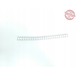 Outlet Zestaw binderów do zeszytów GBC 4400028 24 zwoje rozstaw 3:1 8 mm