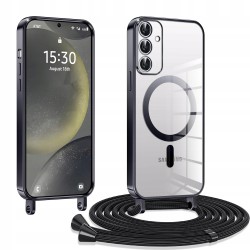 Outlet Kokio etui Galaxy S24 5G przezroczyste z paskiem lekkie elastyczne
