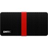 Outlet Dysk zewnętrzny SSD Emtec X200 512GB ECSSD512GX200 czarno-czerwony