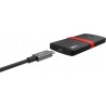 Outlet Dysk zewnętrzny SSD Emtec X200 512GB ECSSD512GX200 czarno-czerwony
