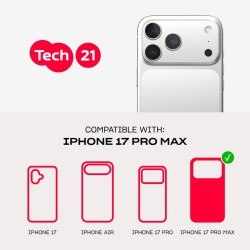 Outlet Plecki Tech21 EvoClear do iPhone 17 Pro Max 6,9" bezbarwne