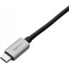 Outlet Kabel USB-C na DisplayPort 4K 60Hz 0.9m aluminiowy szary