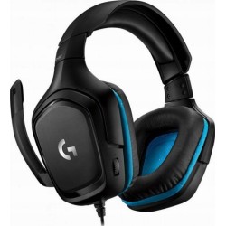 Outlet Słuchawki nauszne Logitech G432 Surround Sound Gaming Czarne OPIS