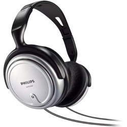 Outlet Słuchawki nauszne przewodowe Philips TAT5000BK/00 + adapter TRS