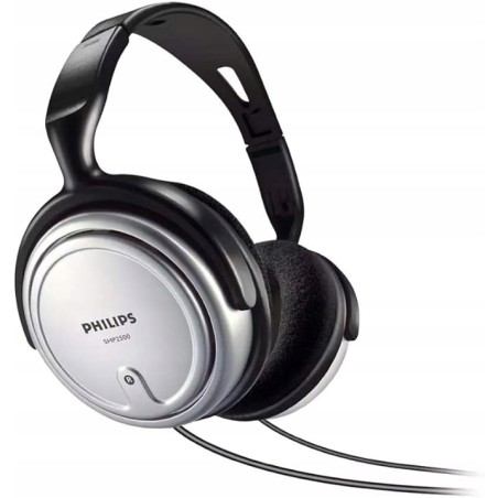 Outlet Słuchawki nauszne przewodowe Philips TAT5000BK/00 + adapter TRS
