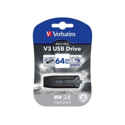 Outlet Pendrive Verbatim Store n Go V3 64GB USB 3.0 czarny odczyt 80 MB/s
