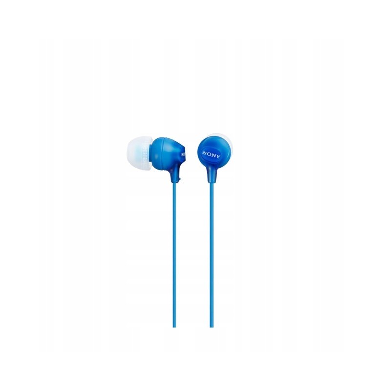 USZKODZONY SŁUCHAWKI PRZEWODOWE DOUSZNE SONY MDR-EX15AP Z MIKROFONEM 3,5mm