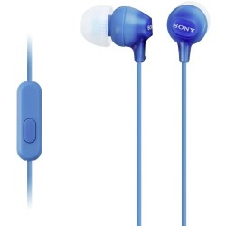 USZKODZONY SŁUCHAWKI PRZEWODOWE DOUSZNE SONY MDR-EX15AP Z MIKROFONEM 3,5mm