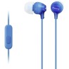 USZKODZONY SŁUCHAWKI PRZEWODOWE DOUSZNE SONY MDR-EX15AP Z MIKROFONEM 3,5mm