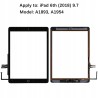 Outlet Ekran dotykowy iPad 6 2018 9.7 A1893 A1954 z przyciskiem Home czarny