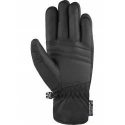 Outlet Rękawice narciarskie Reusch Baldo R-TEX XT wodoodporne czarno-białe