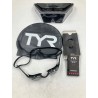 Outlet Zetsaw do pływania Czepek TYR Tracer-X Elite Mirrored Czarny/Srebny