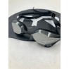 Outlet Zetsaw do pływania Czepek TYR Tracer-X Elite Mirrored Czarny/Srebny