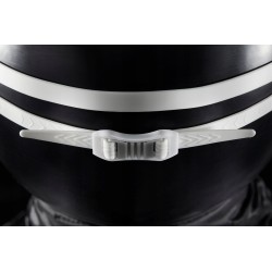 Outlet Zetsaw do pływania Czepek TYR Tracer-X Elite Mirrored Czarny/Srebny