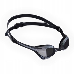 Outlet Zetsaw do pływania Czepek TYR Tracer-X Elite Mirrored Czarny/Srebny