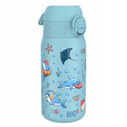 Outlet Ion8 butelka dziecięca stal nierdzewna 400 ml szczelna BPA Free