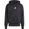 BLUZA MĘSKA ADIDAS ESSENTIALS FEELCOZY FLEECE HOODIE CZARNA JE3807 rozmiar